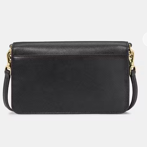 Kate spade black purse crossbody saffiano leather medium NWT - Picture 6 of 12